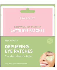 ESW Beauty Strawberry Matcha Latte Depuffing & Hydrating Eye Patches
