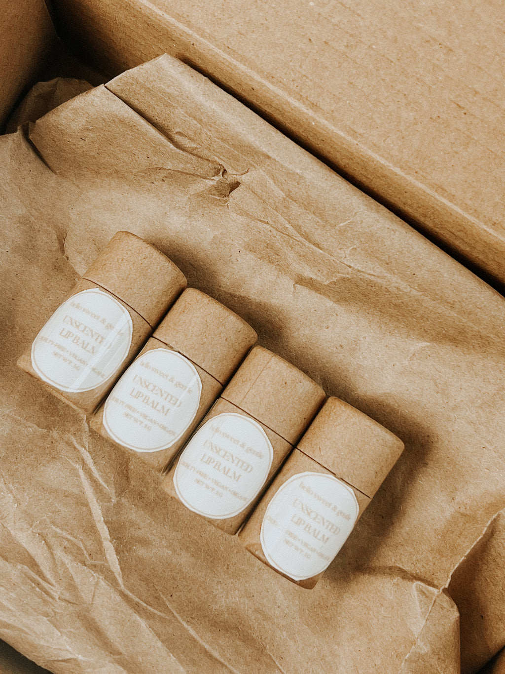 Organic Eco Lip Balms | Eco Friendly | Biodegradable Paper Tube | Plastic-Free | Organic Ingredients |  Zero Waste | Handmade!!!